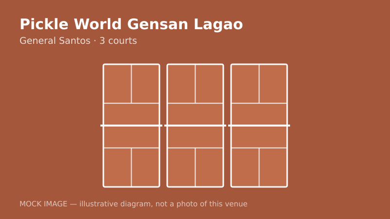 Mock court diagram for Pickle World Gensan Lagao Mock court diagram for Pickle World Gensan Lagao